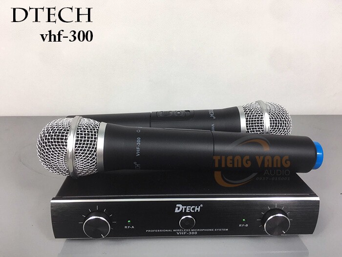 Micro không dây Dtech VHF300