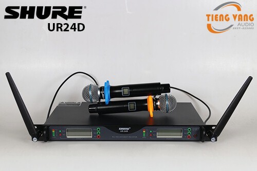 Micro không dây Shure UR24D cao cấp Micro không dây Shure UR24D cao cấp