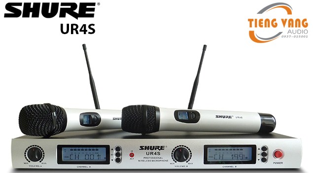 Micro không dây Shure UR4S cao cấp