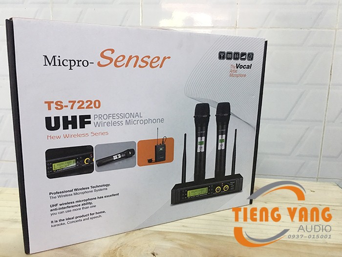 Hộp micro không dây Senser TS7220