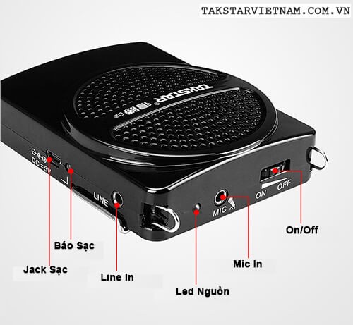 Loa trợ giảng takstar e126 dạy học