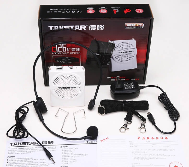 Trọn bộ máy trợ giảng takstar e126 