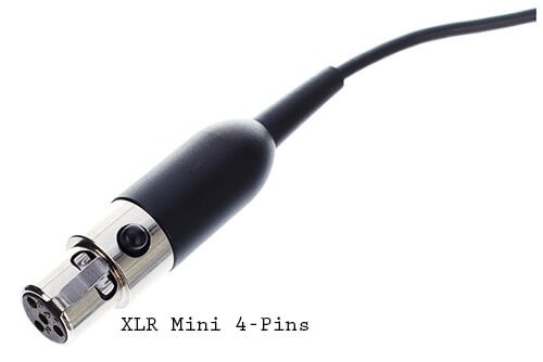 Micro headset shure sm31fh  xlr mii 4 pin