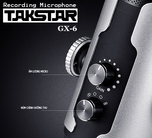 Mic thu âm takstar gx6 giá rẻ
