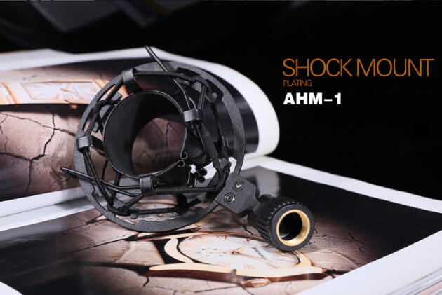Shock-mount micro ISK AT-100