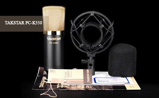 Bộ micro thu âm Tasktar PC-K550 chính hãng