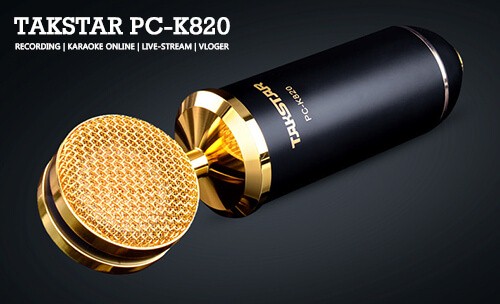 Micro thu âm Takstar PC-K820 tại gò vấp hcm Micro thu âm Takstar PC-K820 tại gò vấp hcm