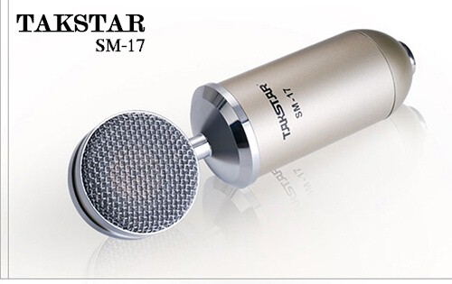 Micro thu âm takstar SM-17