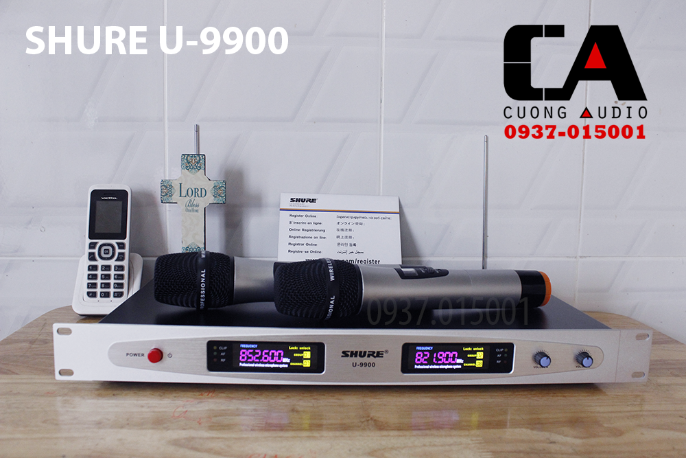 micro không dây shure u9900 micro không dây shure u9900