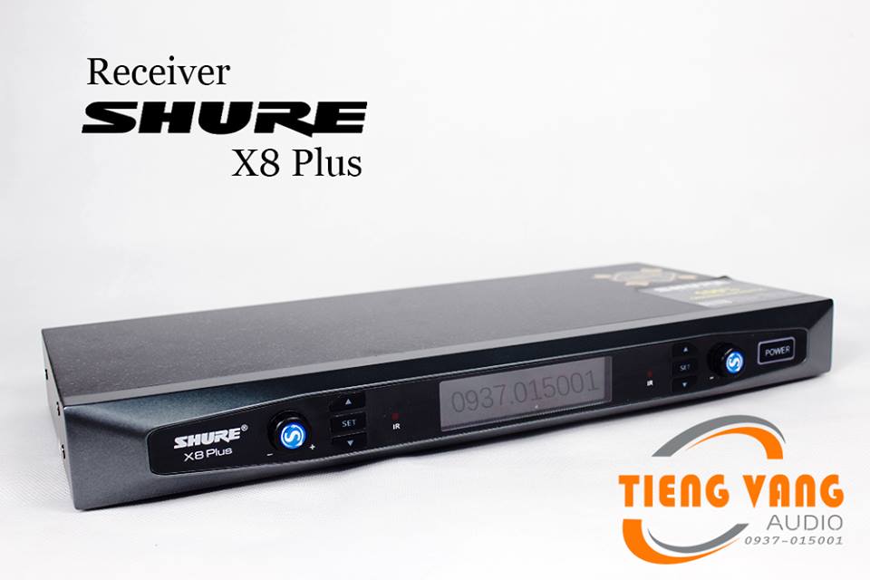 bộ phát micro shure X8 Plus