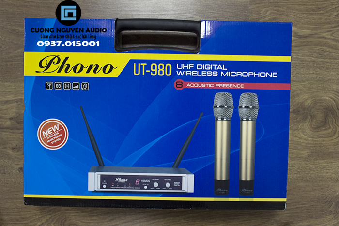 hộp micro không dây Phono UT-980