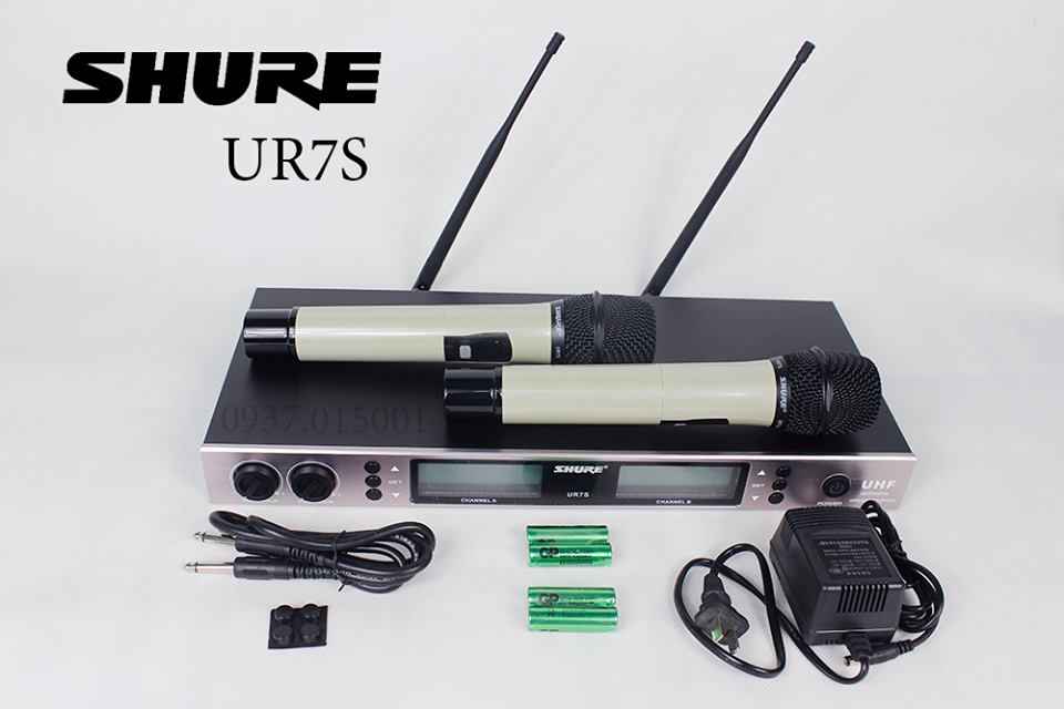 bộ micro không dây shure UR7S