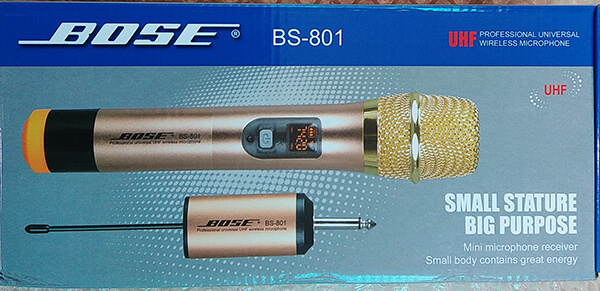 Micro không dây Bose BS-801 gò vấp