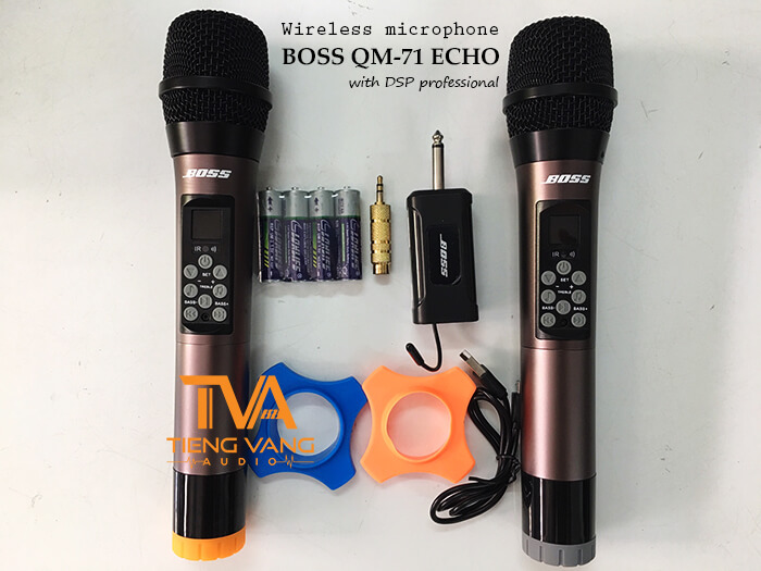Mic không dây Boss QM-71 Echo chính hãng