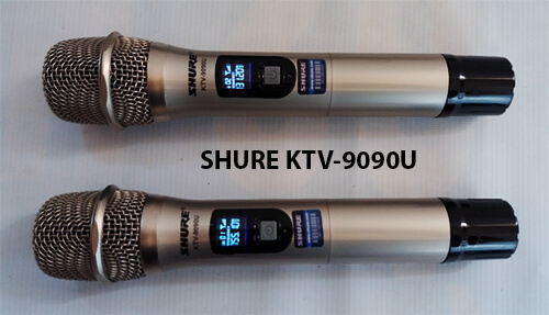Micro không dây SHure KTV 9090U cao cấp Micro không dây SHure KTV 9090U cao cấp