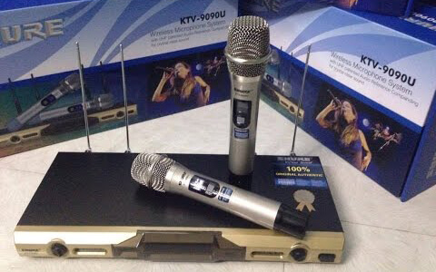Micro không dây SHure KTV 9090U hcm Micro không dây SHure KTV 9090U hcm