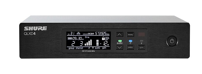 Bộ thu Shure QLXD4 Bộ thu Shure QLXD4