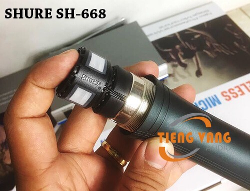 Đầu micro không dây Shure SH-668 