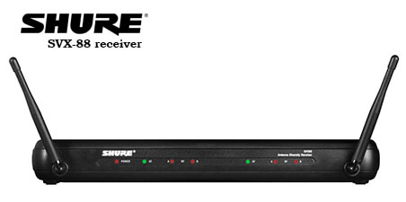 Bộ thu tín hiệu Shure SVX88