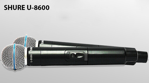 Micro không dây Shure U-8600 tại Hcm